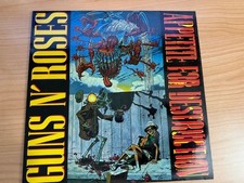 Appetite for descruction copertina rara edizione originale