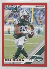 2019 Panini Donruss Press Proof Red Chris Herndon IV #192 01zi