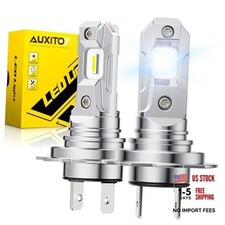 Fog Bulb, 6500K White 400 Brighter, Canbus Ready with Fan, Pack of 2 H7