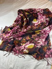 Scarf for Women Floral Boho Bohemian Hippie