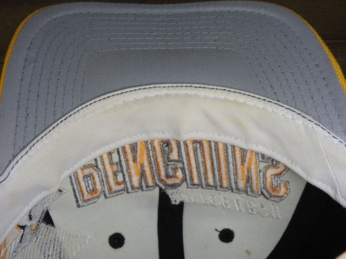 Vintage Pittsburgh Penguins Sports Specialties Shadow Wool Snapback Hat Black - Picture 9 of 11