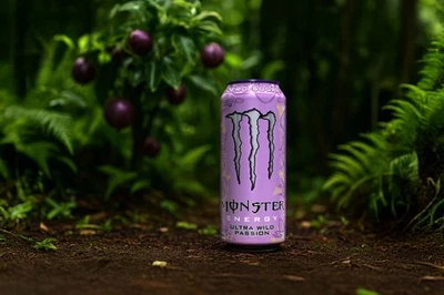 NEW FLAVOR MONSTER ENERGY ULTRA WILD PASSION FLAVOR DRINK 1 FULL 16 FL OZ 473mL