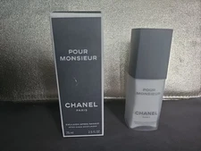 Chanel Paris Pour Monsieur Emulsion After Shave 2.5 oz Pump France New