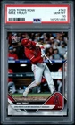 2025 Topps NOW #742 Mike Trout PSA 10 GEM; Joins 400 HR Club; LA Angels MLB