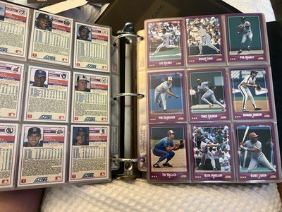 1988 Score Baseball Complete Set (660) Avg Nm/Mt Glavine RC Caminiti RC Bonds