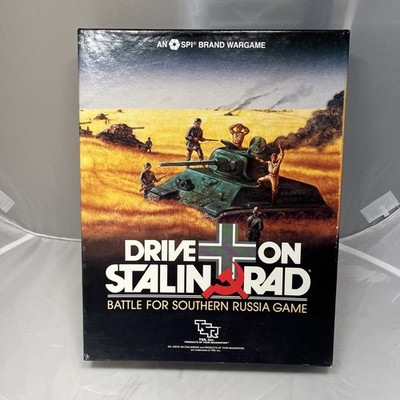 TSR SPI 1983 - Drive on Stalingrad - Battle for Southern Russia Game Opened New