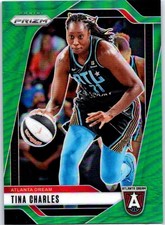 2024 Panini Prizm WNBA #36 Tina Charles Green Prizms