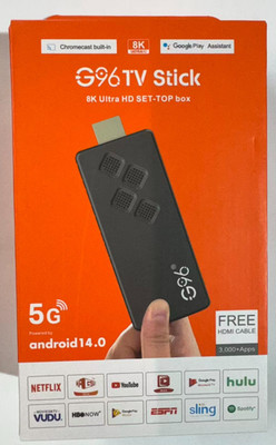 G96 TV Stick 8K Ultra HD Set-Top Box 2GB+16GB