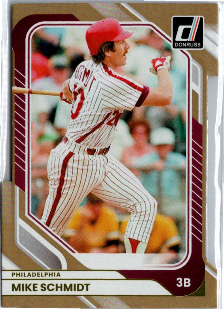 2026 Donruss #80 Mike Schmidt Gold Die Cut #/25