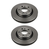 2 Bremsscheiben Vorderachse BelüFtet Ø 61 Mm 26 Mm Valeo FüR U.A. Renault Laguna