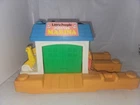 Vintage Fisher-Price Little People Floating Marina Playset