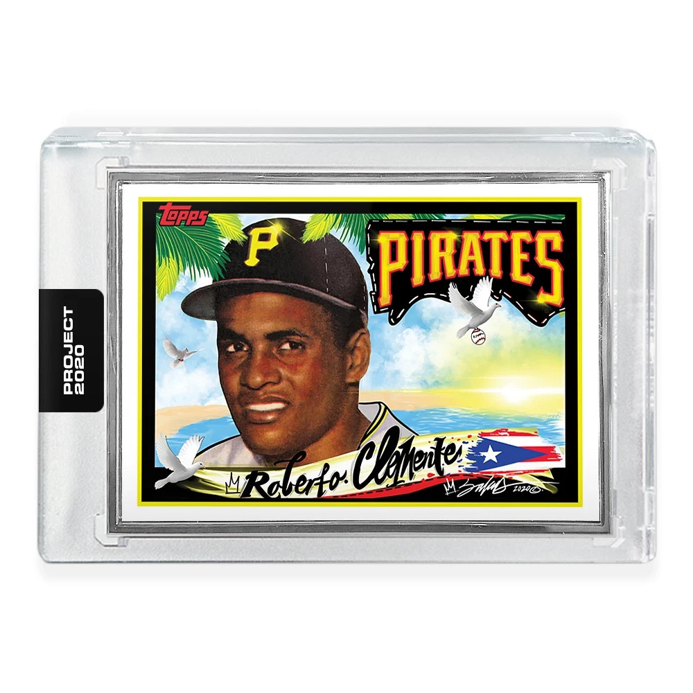 Roberto Clemente King Saladeen by #154 Topps Project 2020 -  1955 Topps Rookie