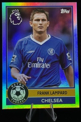 Topps Premier League 2025 Retro Threads Frank Lampard Chelsea Fc #387