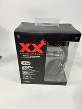 SEALED JVC Xtreme Xplosives Headphones Remote Microphone Black Red HA-MR55X