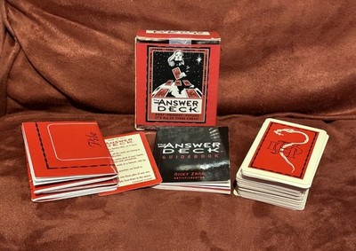 The Answer Deck: Past Present Future 73 Prophecy Cards - 1998 Full Box Set