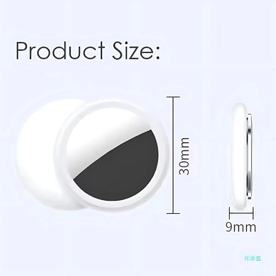 Mini Bluetooth GPS Anti-Lost Tag, Find My App Compatible, Sound Alarm & Message 