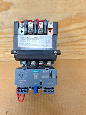 SIEMENS SIZE 1-3/4 STARTER 14EU 32AD,W/3UB8123-4EW2, 110/120V N/NIB! MAKE OFFER!