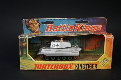 Matchbox King Tiger tank - 1974 - TOP