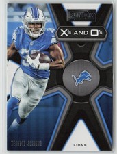 2019 Panini Playbook X's and O's Kerryon Johnson #7 Detroit Lions