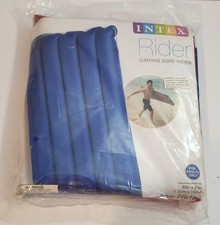 Intex Canvas Surf Rider Adult Inflatable Blue/Red 60  x29  2014 Sealed