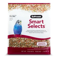ZuPreem Smart Selects Daily Bird Food for 2 Pound Pack of 1 , Multicolor