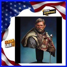 1/10 TEMPLAR KNIGHT, Resin Model figure Bust, GK, Historical theme, Unassembl...