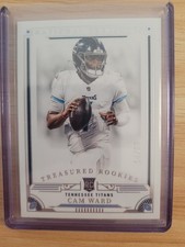 2025 Panini National Treasures Cam Ward Treasured Rookies /99 RC Titans 