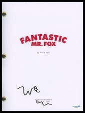 Wes Anderson "Fantastic Mr. Fox" AUTOGRAPH Signed Full Script Screenplay ACOA