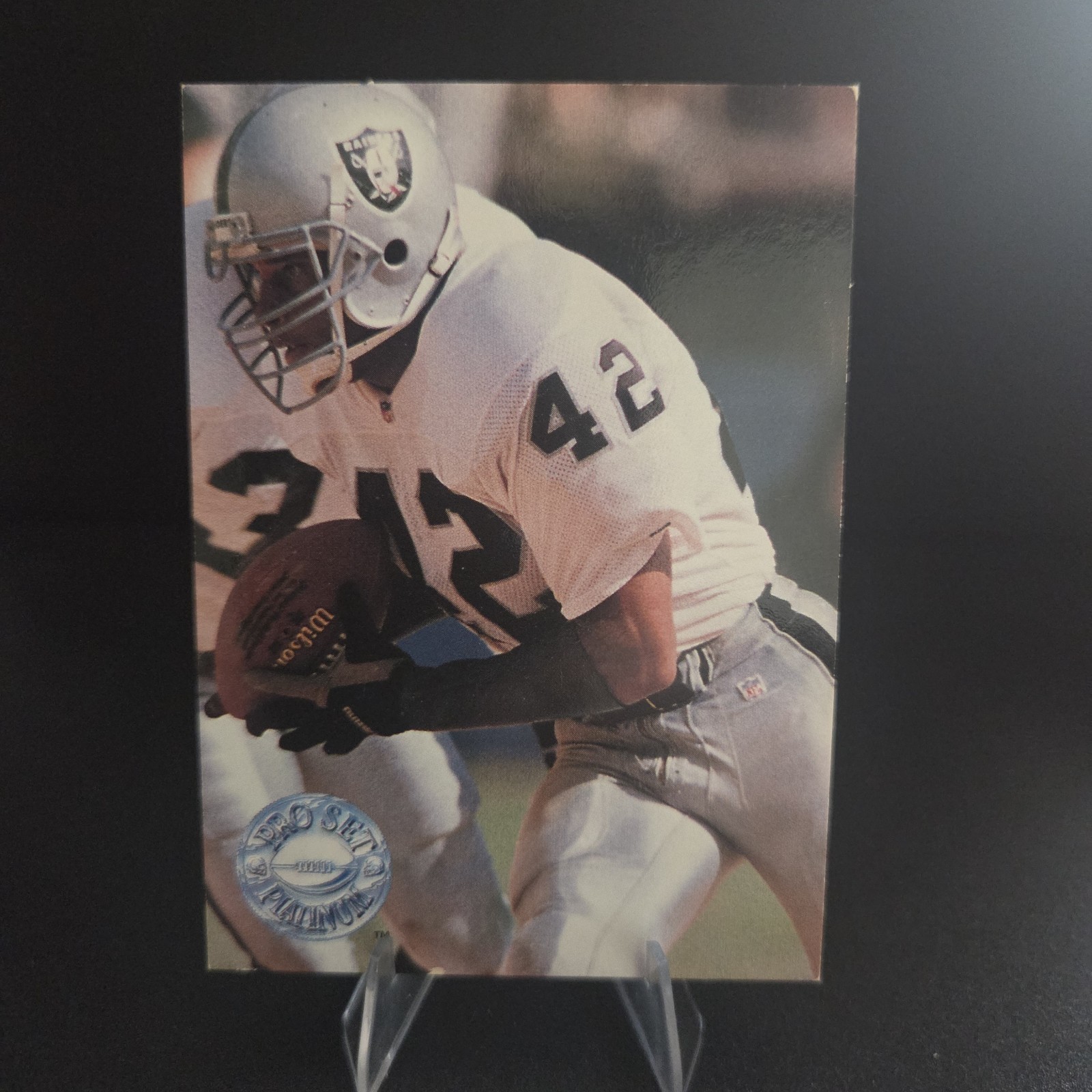 1991 Pro Set Platinum Ronnie Lott Los Angeles Raiders #211