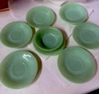 New ListingVintage Fire King Jadeite Sheaves Of Wheat 1 Bowl 7 Saucers