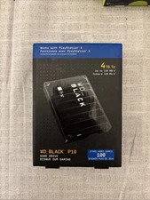 WD Black P10 4TB Game Drive For Sony PlayStation 5 *Brand New Unopened*