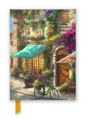 Thomas Kinkade Studios: Italian Café (Foiled Journal) (Flame Tree Notebooks...