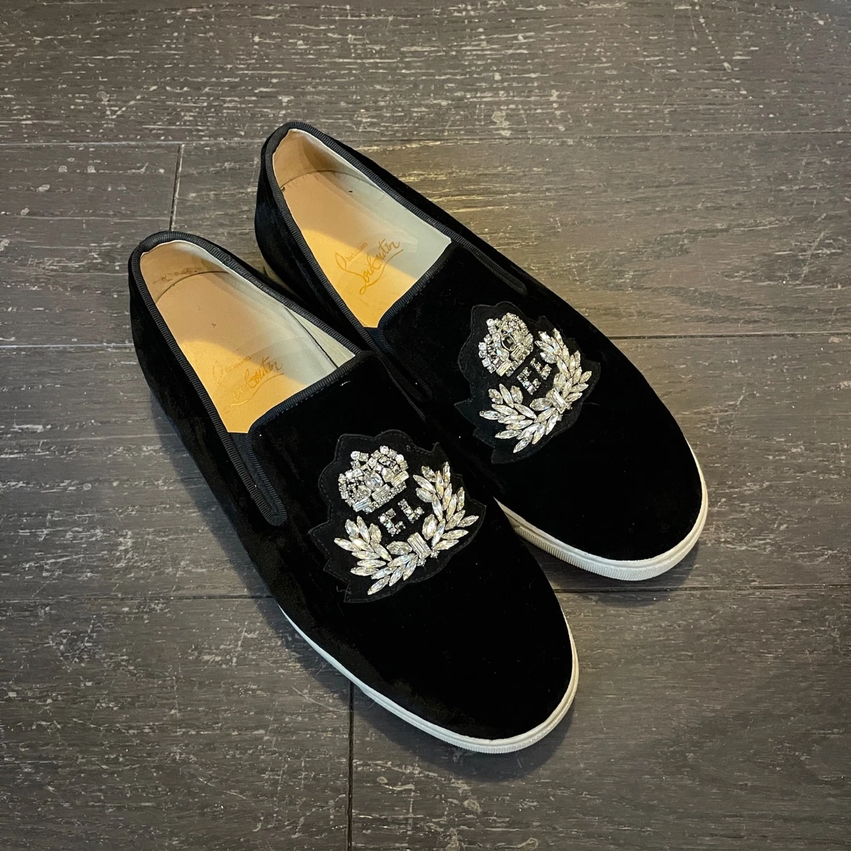 Christian Louboutin Velvet Athletic Shoes for Women for sale | eBay
