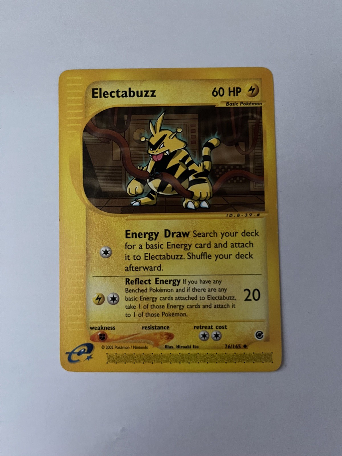 Pokémon TCG Electabuzz Expedition 76/165 Regular Uncommon NM