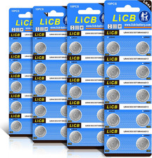 40 Pack LR44 AG13 357 303 SR44 Batteries 1.5V Button Coin Cell Battery