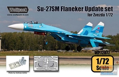 WPD72077 1:72 Wolfpack Su-27SM Flanker B Mod.1 Update Set (ZVE kit)