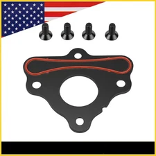 Camshaft Retainer Plate Gasket & Bolt Kit Fits For GM LS 4.8 5.3 Black 12589016
