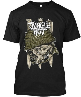 Limited New Popular Jungle Rot American Groove Death Music Retro T-SHIRT S-4XL