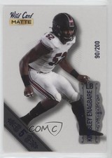 2022 Wild Card MATTE White 5 Stripe /200 Kingsley Enagbare #MB-80 Rookie RC 1a7j. rookie card picture