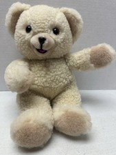 Vtg Snuggle Bear Plush 1985 Russ  Berrie 15  Lever Bros White Bear