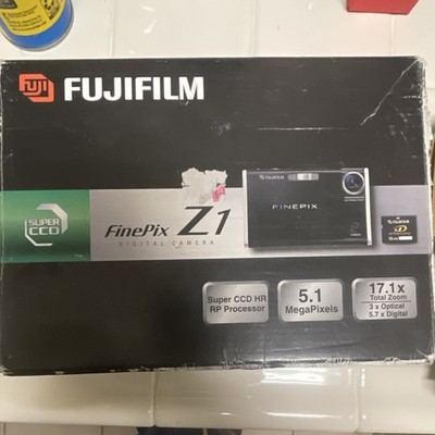 Fujifilm FinePix Z1 5.1MP Super CCD HR Processor 3x Optical Zoom Black