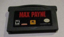Max Payne GBA Game Boy Advance Cartridge Only Authentic 2003 Rockstar Nintendo M