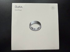 Oura Ring Gen 4 Size 6 Silver USED 