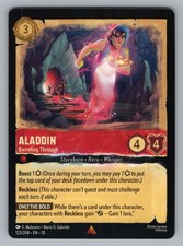ALADDIN - BARRELING THROUGH 123/204 R LORCANA NM 10 GABRIELE /,