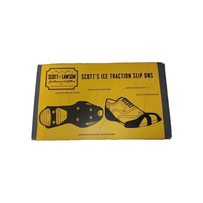 Scott's Ice Traction Slip Ons (Shoe Sizes 8-12) For Ice & Snow Paladone PP2444TX
