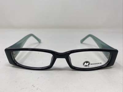 Modern Optical POPULAR BLACK/BLUE 50-16-140 Full Rim Eyeglasses Frame +V16