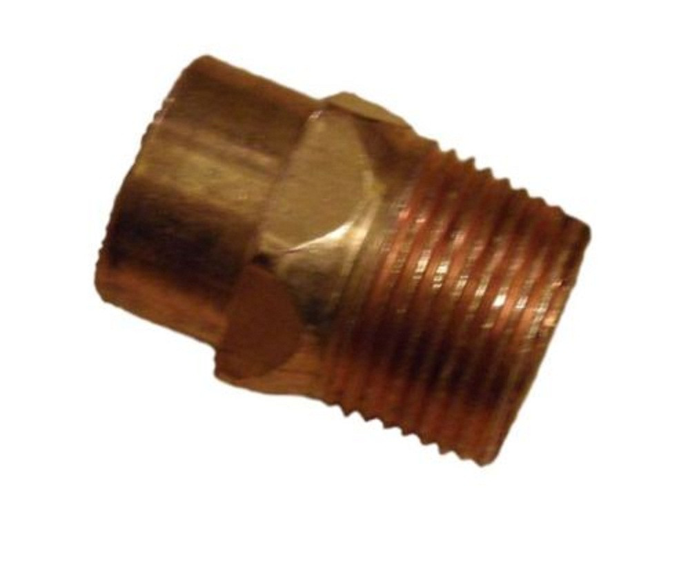 Elkhart 104 Copper 3/4" Male Adapter - Thread to Solder O.D Size 7/8" x 3/4"