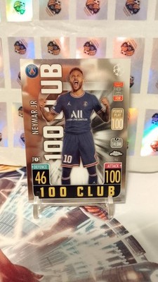 Neymar Club 100 Topps Match Attax PSG Paris Saint Germain Brasilien