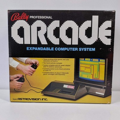 Bally Professional Arcade Computer System With 14 Games ABA-1000-2
