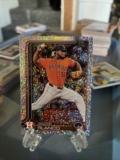 Ronel Blanco 2025 Topps Series 1 Celebration Confetti Foil Card #341